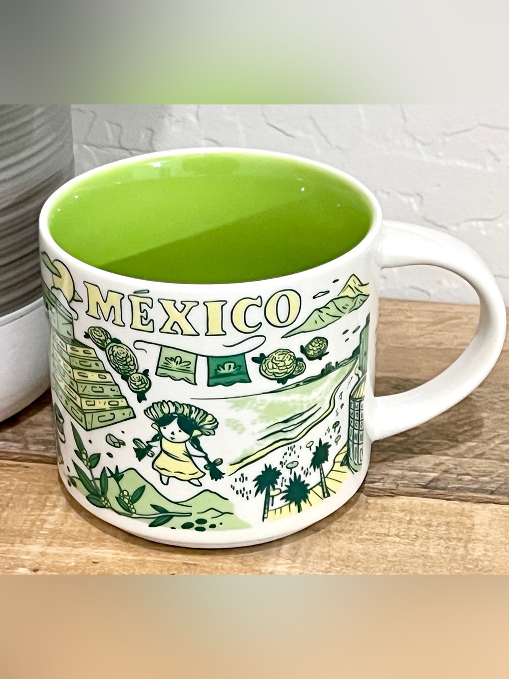 Starbucks Mexico Been There Series 14oz Coffee Mug NWT Across The Globe